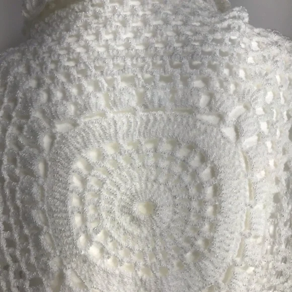 Top white crochet - Picture 10 of 11